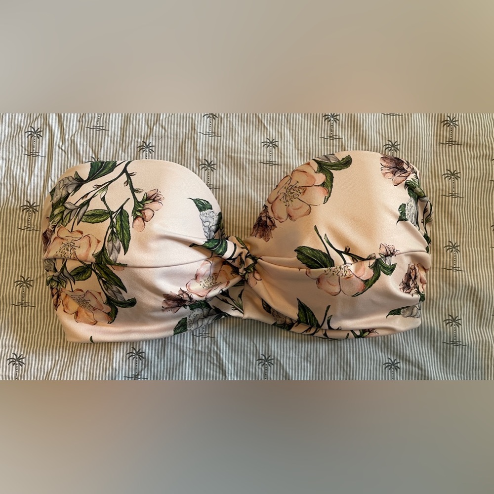 H&M bra-top bandeau swimsuit